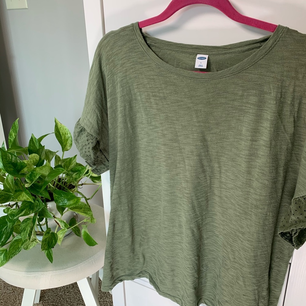 Olive Green Blouse